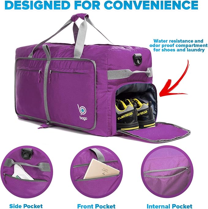 Bago Large Foldable Duffel Bags - Image 6