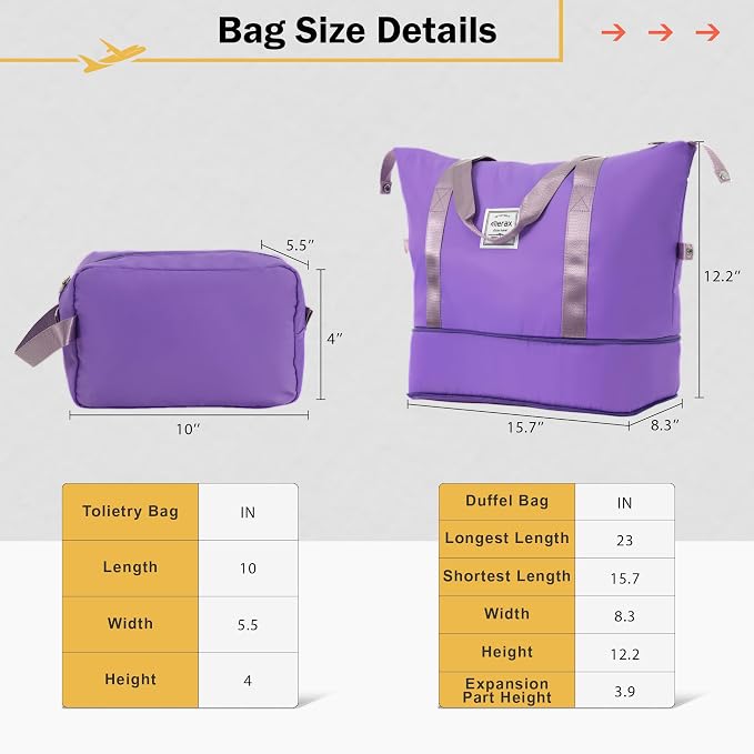 Merax Luggage Set 2 Piece Suitcase Sets - Image 5