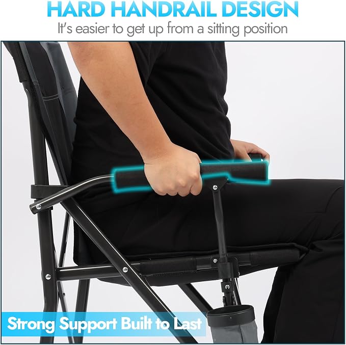 Oversized Folding Camping Chair - Image 5