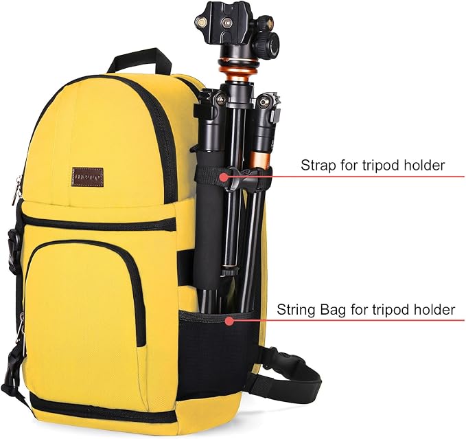 MOSISO Camera Sling Bag, DSLR/SLR/Mirrorless Camera Backpack Case Shockproof - Image 3