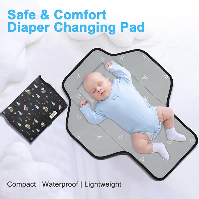 Baby Portable Changing Pad Travel - Image 7