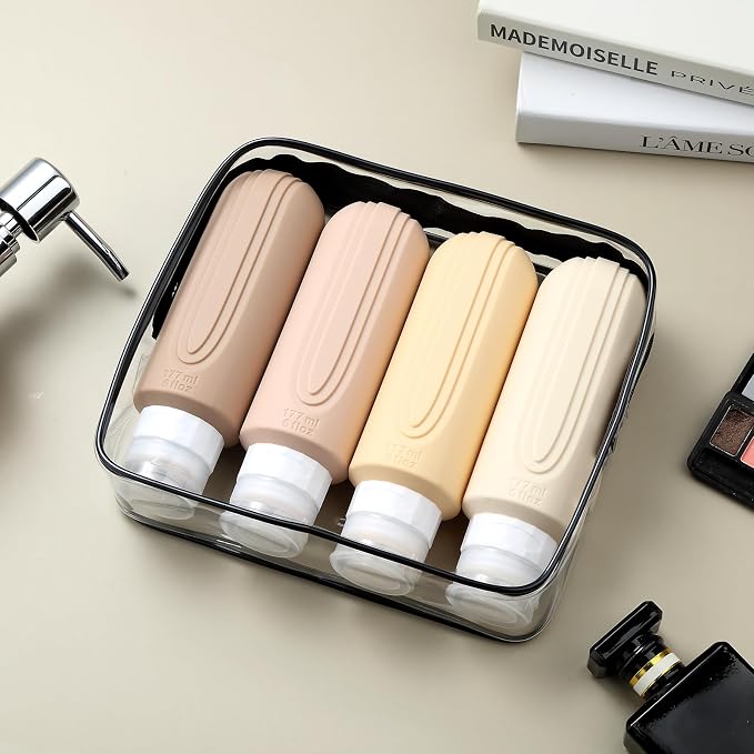 Travel Bottles for Toiletries, Large 6oz Oversize Containers, BPA Free Leak - Image 7