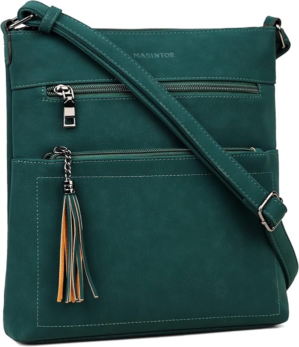 MASINTOR Crossbody Purses for Women, Adjustable Strap Shoulder Bag - Image 8