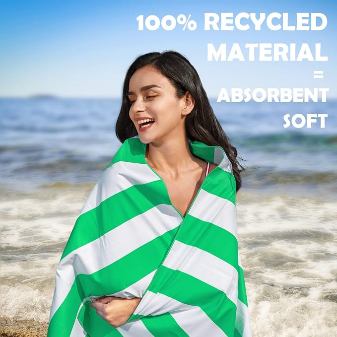 Your Choice Microfiber Quick Dry Sand-Free Beach Towel - Image 4
