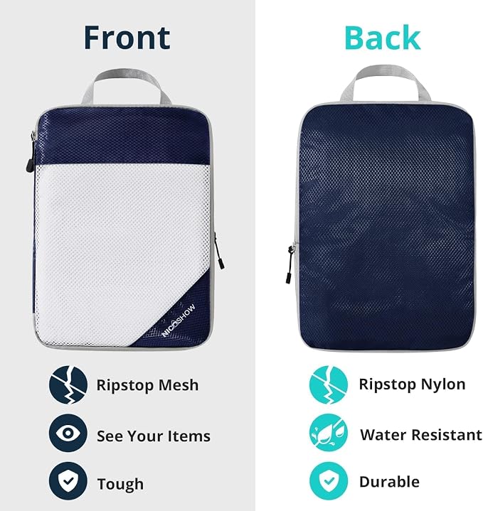 7 Set Compression Packing Cubes - Image 5