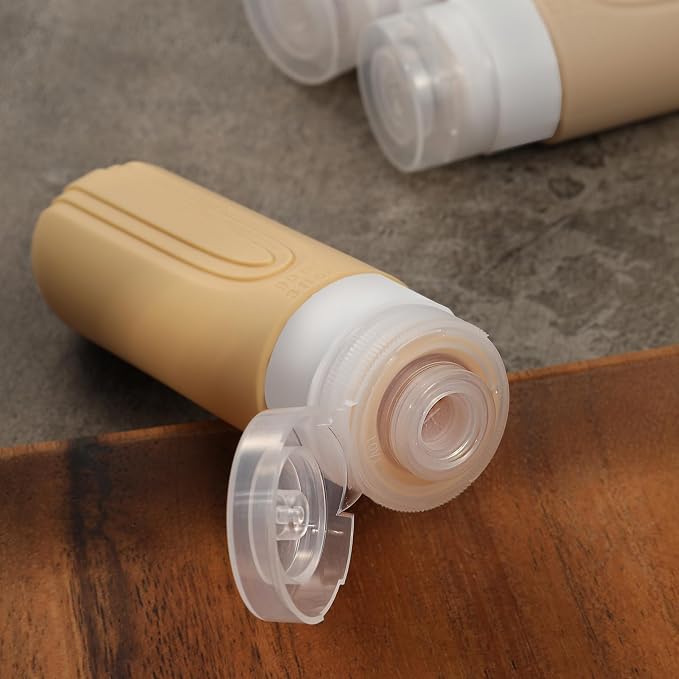 Travel Bottles for Toiletries, 5 Pack TSA Approved Travel Size Containers - Image 5