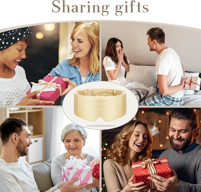 100% Mulberry Silk Sleep Mask Eye Mask - Image 8