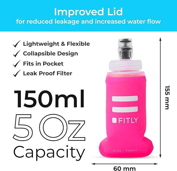Soft Flask - Shrink As You Drink Soft Water Bottle - Image 6