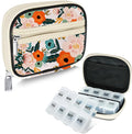 Serfeymi Weekly Travel Pill Organizer Pill Case by Serfeymi