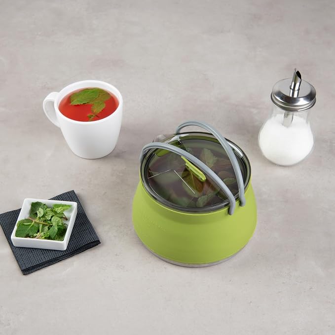Restaurantware-Hi Tek 1 Liter Collapsible Camping Kettle, 20 Portable Cook Pots - Image 7