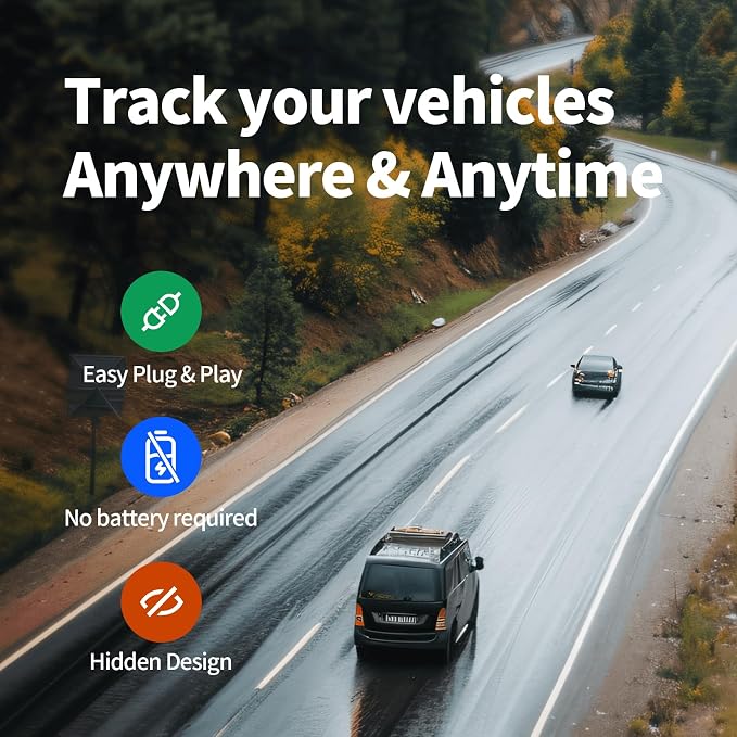 Wired GPS Tracker for Vehicles, No Monthly Fee, No Subscription, Real-Time - Image 8