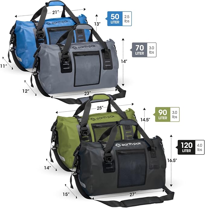 Earth Pak Waterproof Duffel Bag - Image 3