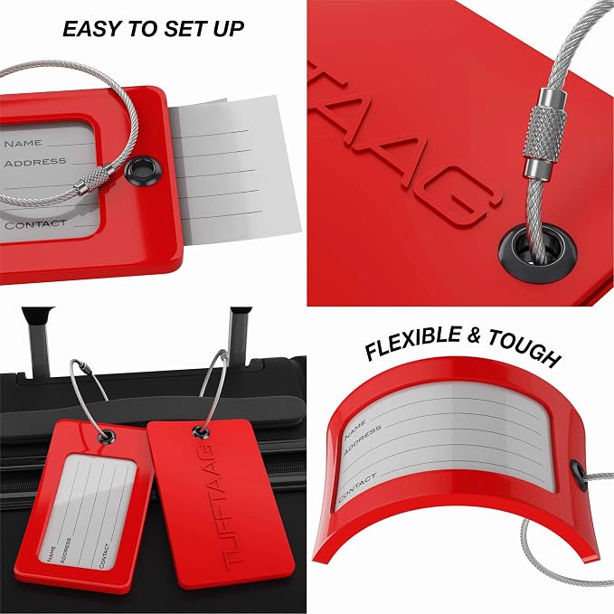 Luggage Tags Business Card Holder by TUFFTAAG - Image 3
