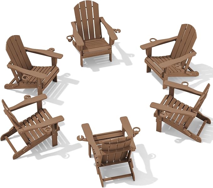 SERWALL Adirondack Chair with Cup Holders by SERWALL