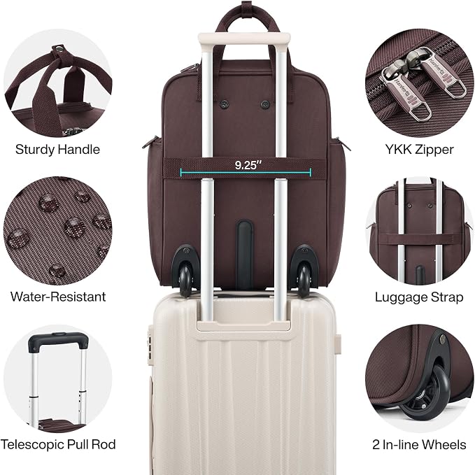 Hanke Softside Underseat Carry On Luggage - Image 4
