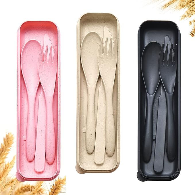 Reusable Travel Utensils Set by YDYTOP
