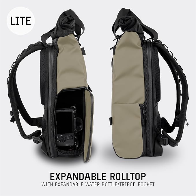 WANDRD PRVKE Lite: Weather-Resistant Travel & Camera Backpack - Image 2