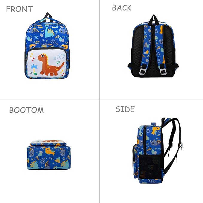 POWOFUN13 inch Kids Toddler Preschool Travel Backpack Cute Cartoon Backpack - Image 5