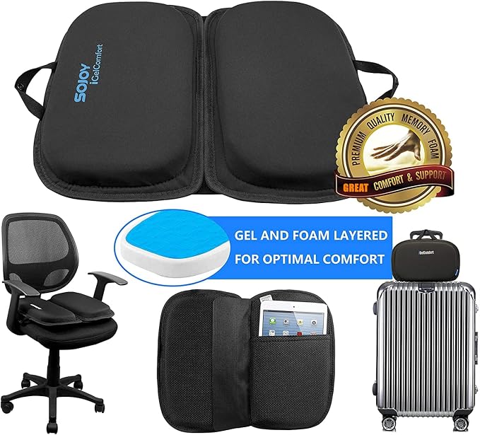 Sojoy iGelComfort 3 in 1 Foldable Gel Seat Cushion Featured - Image 8