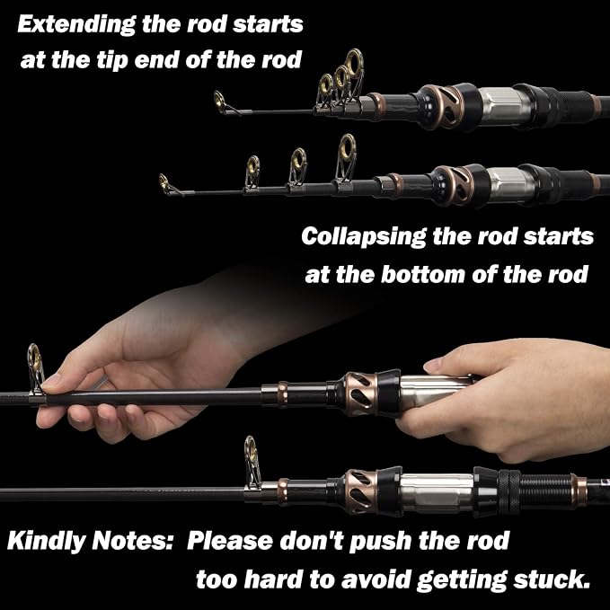 PLUSINNO Fishing Rod and Reel Combos - Image 3