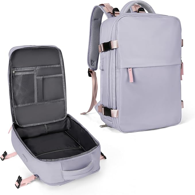coowoz Large Travel Backpack For Women Men, Carry On Backpack Flight Approved by coowoz