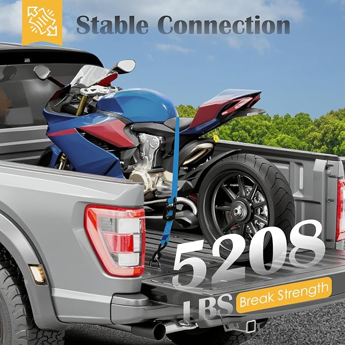 Ratchet Straps 4 Pack - Image 7