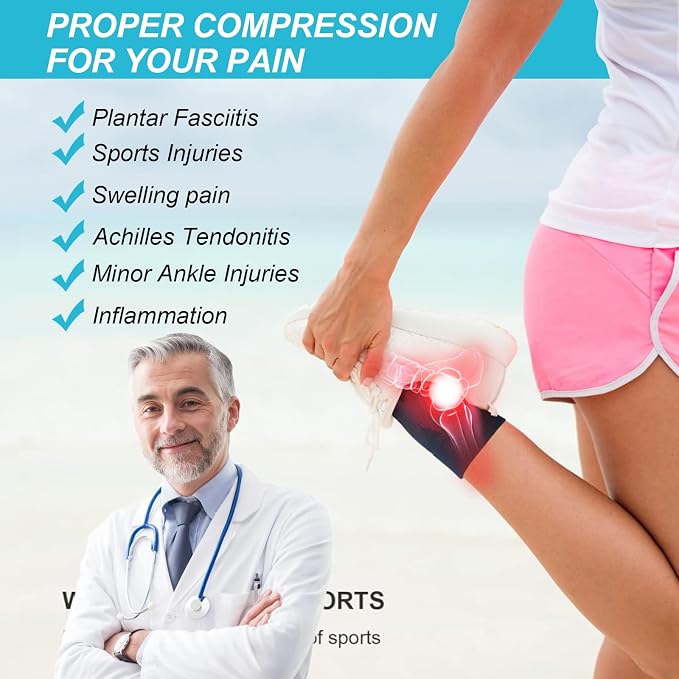 PAPLUS Ankle Compression Socks for Women 6 Pairs, Running Athletic Socks - Image 7