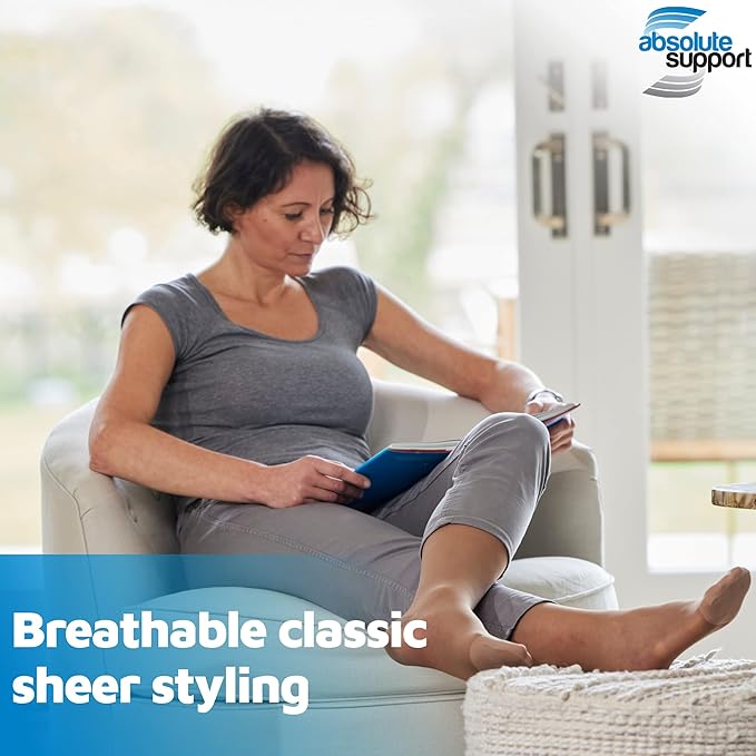 Made in USA - Wide Calf Compression Stockings - Image 6