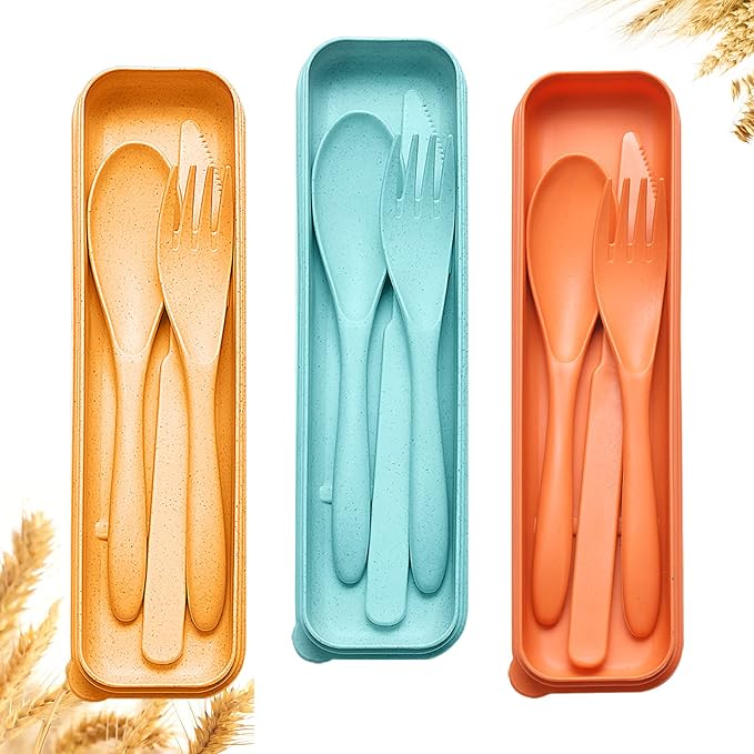 Reusable Travel Utensils Set by YDYTOP