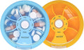 INVODA Weekly Pill Organizer 7 Compartment Rotating Pill Box by INVODA