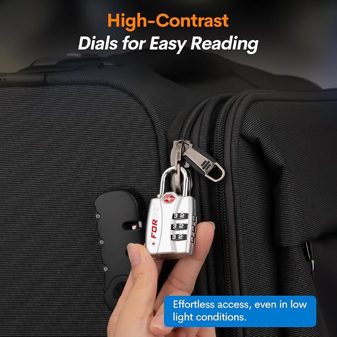 Forge TSA Luggage Combination Lock - Image 6
