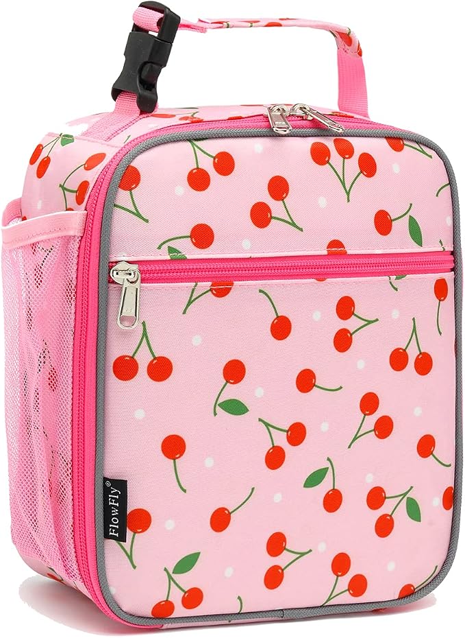 FlowFly Kids Lunch box Insulated Soft Bag Mini Cooler Back to School Thermal by FlowFly