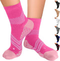 TechWare Pro Plantar Fasciitis Socks – Cushion Ankle Compression Socks Women & by TechWarePro