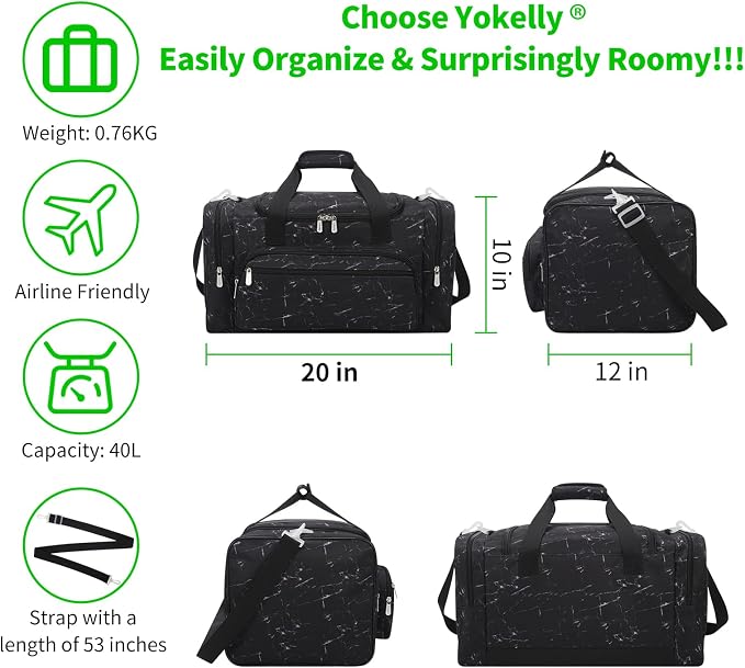 20 inch Sports Duffel Bag - Image 5