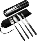 VANRA 4-Piece Portable Travel Utensils Set by VANRA