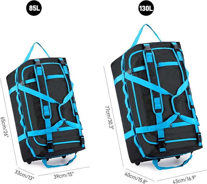 Foldable Rolling Duffle Bag - Image 7