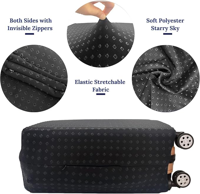 Luggage Cover, THome Protective Washable Suitcase Cover - Image 4
