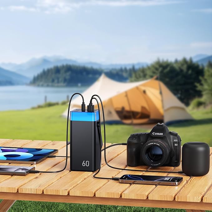 Power Bank 60000mAh 22.5W Fast-Charging Portable Charger - Image 2