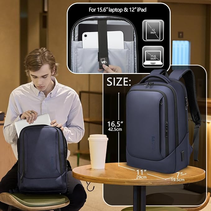 hk Laptop Backpack for Men - Image 2