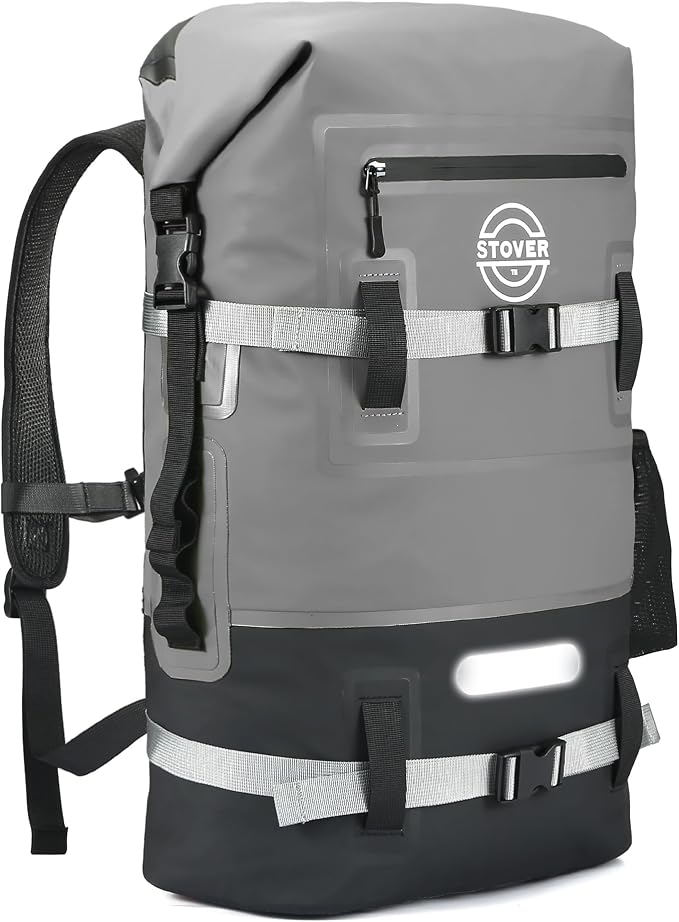 STOVER 5/10/25/30/40/55L Waterproof Backpack- Floating Dry Bag by STOVER