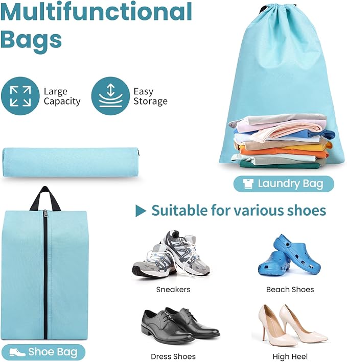 8 Set/6 Set/4 Set Compression Packing Cubes - Image 6