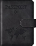 Eoehro Passport Holder for Travel Essentials, Passport Wallet Cover Case for by welcometoEoehro