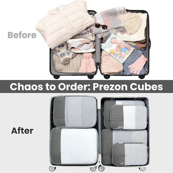 8 Set/6 Set/4 Set Compression Packing Cubes - Image 8