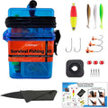 Mini Survival Fishing Kit Small Emergency Fishing Gear Box Pocket Fishing by Unknown