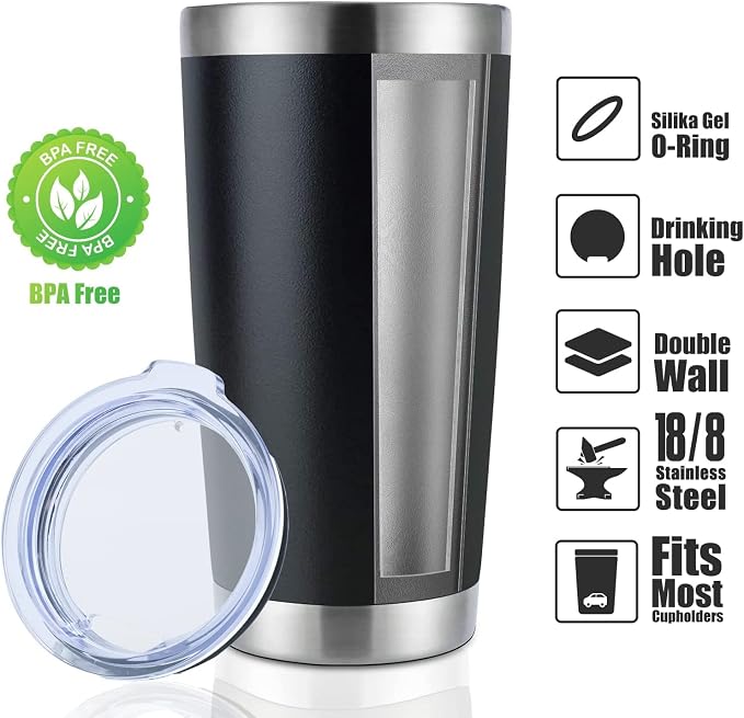 DOMICARE 20oz Stainless Steel Tumbler Bulk - Image 2