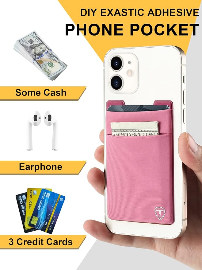 Slim Front Pocket Wallet, Pop Up Card Holder Wallets - Image 4