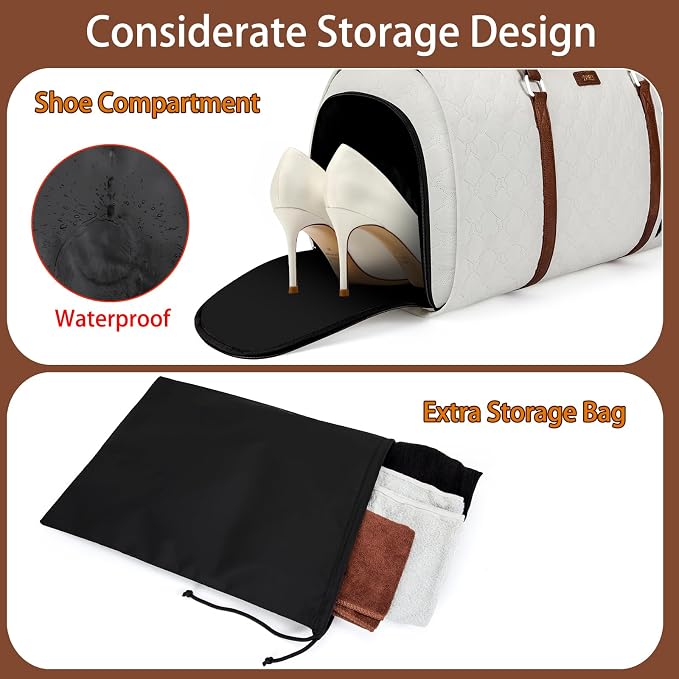 Convertible Garment Duffel Bag for Travel - Image 2
