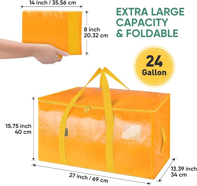 BALEINE 4-Pack Oversized Moving Bags - Image 2