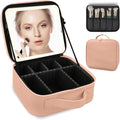Travel Makeup Bag for Women and Makeup Artists Cosmetic Organizer Large Makeup by MORMIDTravelMakeupBag