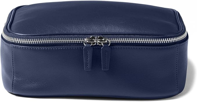 Leatherology Navy Blue Large Travel Organizer - Image 3